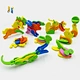 Amaon Hot Sales Free combination A set of 12 packs Educational Gift Toys 3D Eva Foam play Animal Dinosaur For Kids Puzzle Toy